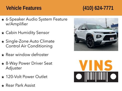 Used 2022 Chevrolet TrailBlazer LT w/ Convenience Package image 5