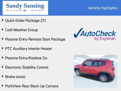 Used 2017 Jeep Renegade Latitude w/ Cold Weather Group AWD/4WD image 7