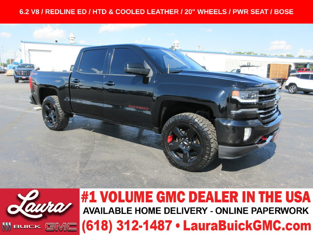 Used 2018 Chevrolet Silverado 1500 LTZ Z71 w/ Redline Edition AWD/4WD image 1