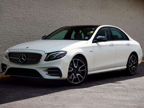 Used 2018 Mercedes-Benz E 43 AMG 4MATIC Sedan w/ Premium 2 Package image 2