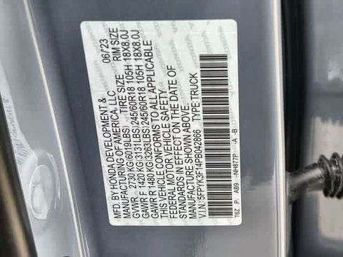 Used 2023 Honda Ridgeline Sport image 22