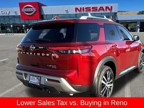 Used 2025 Nissan Pathfinder Platinum w/ Cargo Package image 3