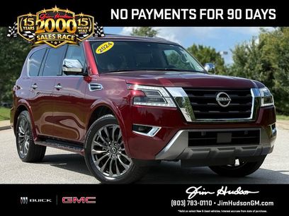 Used 2024 Nissan Armada Platinum w/ Captain's Chairs Package