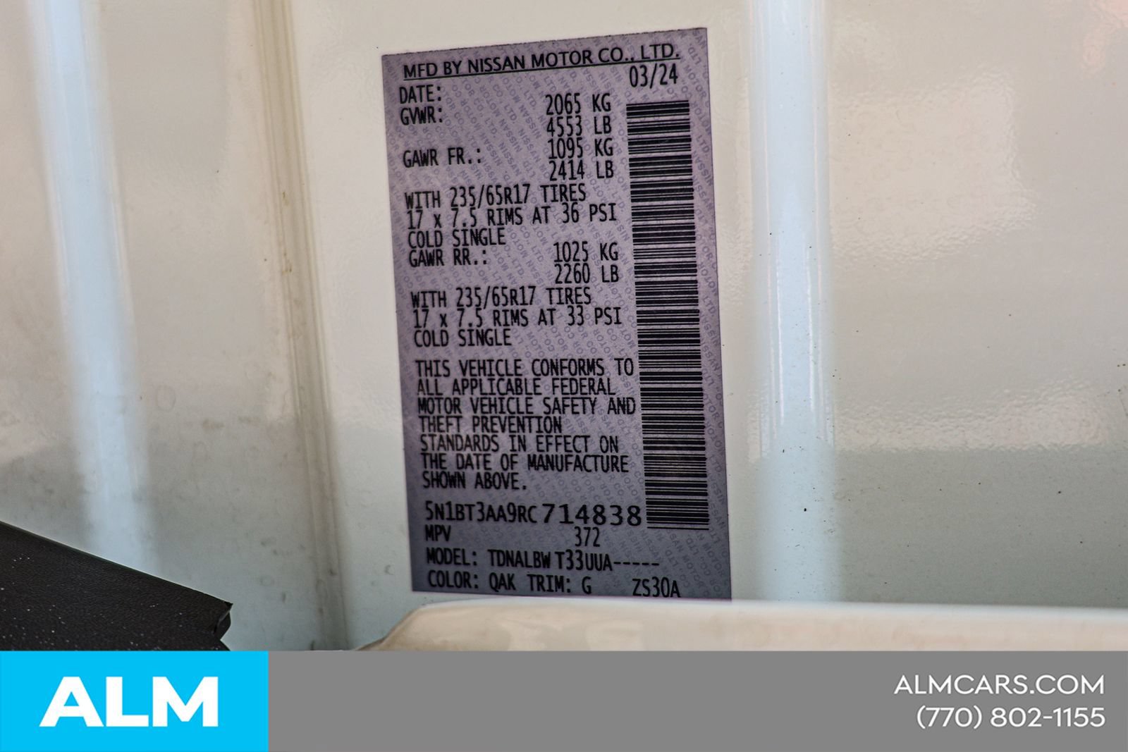 Used 2024 Nissan Rogue S FWD image 45