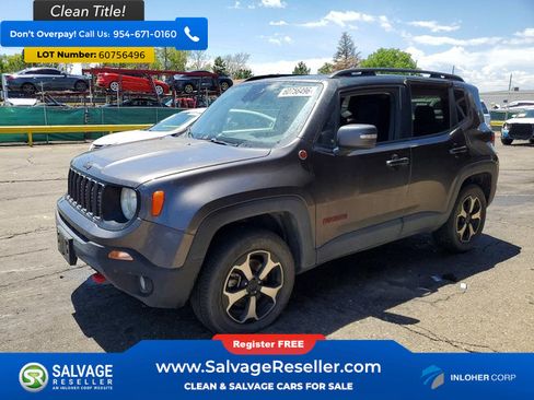 Used 2019 Jeep Renegade Trailhawk w/ Cold Weather Group II AWD/4WD image 1