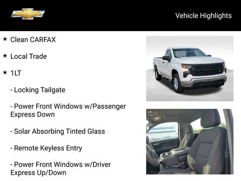 Certified 2023 Chevrolet Silverado 1500 W/T w/ WT Fleet Convenience Package RWD image 19