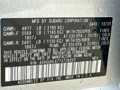 New 2026 Subaru Crosstrek 2.5i Limited w/ Crosstrek Mirror Package image 39