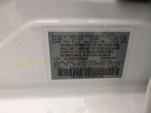 Used 2022 Nissan Sentra SV FWD image 40