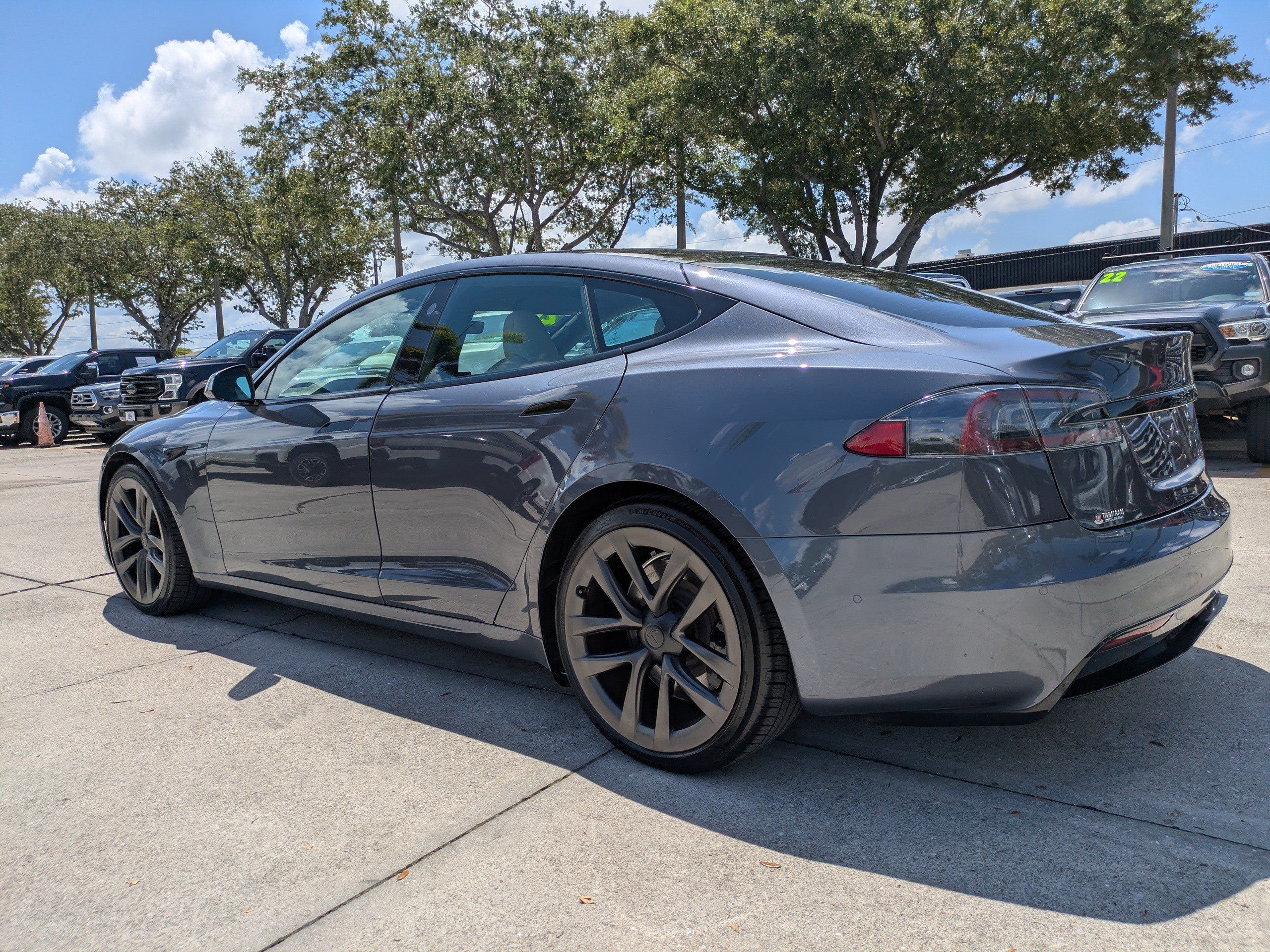 Used 2021 Tesla Model S Plaid AWD/4WD image 6