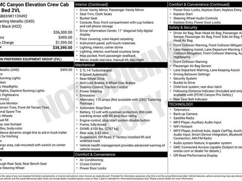Used 2024 GMC Canyon Elevation RWD image 28
