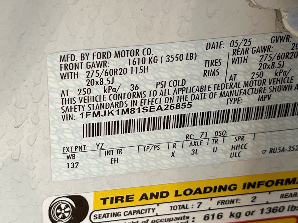 Used 2025 Ford Expedition Max Platinum AWD/4WD image 24