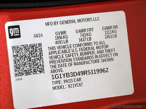 Certified 2024 Chevrolet Corvette Stingray image 31