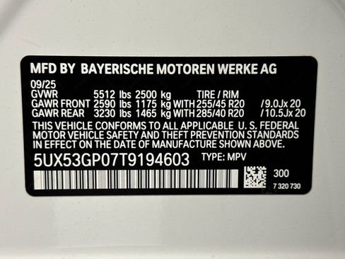 Used 2026 BMW X3 xDrive30i w/ Convenience Package AWD/4WD image 19