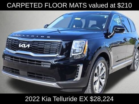 Used 2022 Kia Telluride EX w/ EX Premium Package FWD image 5