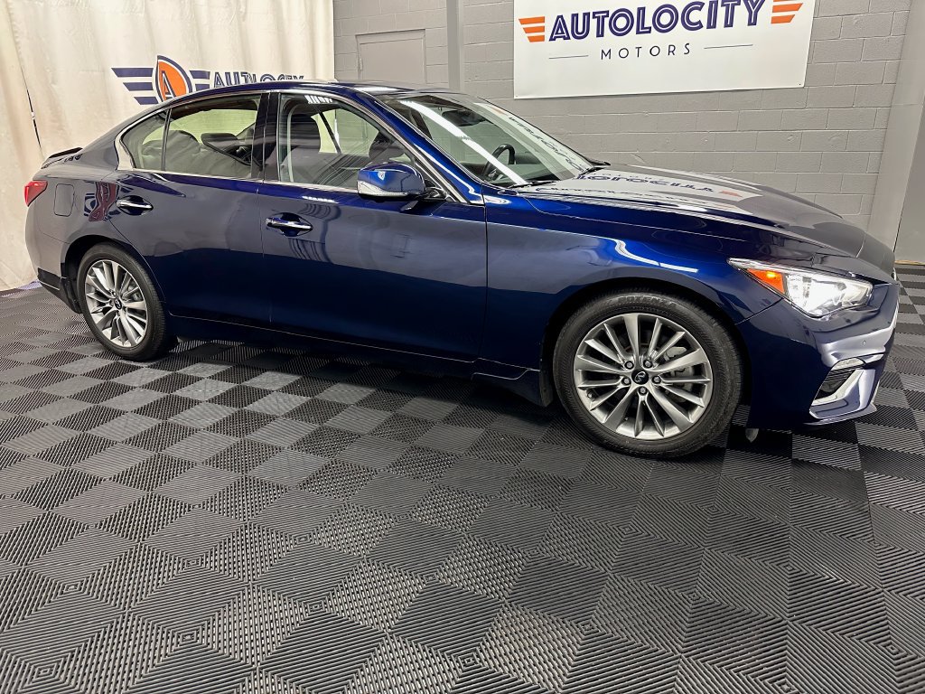 Used 2022 INFINITI Q50 Luxe w/ Cargo Package AWD/4WD image 2