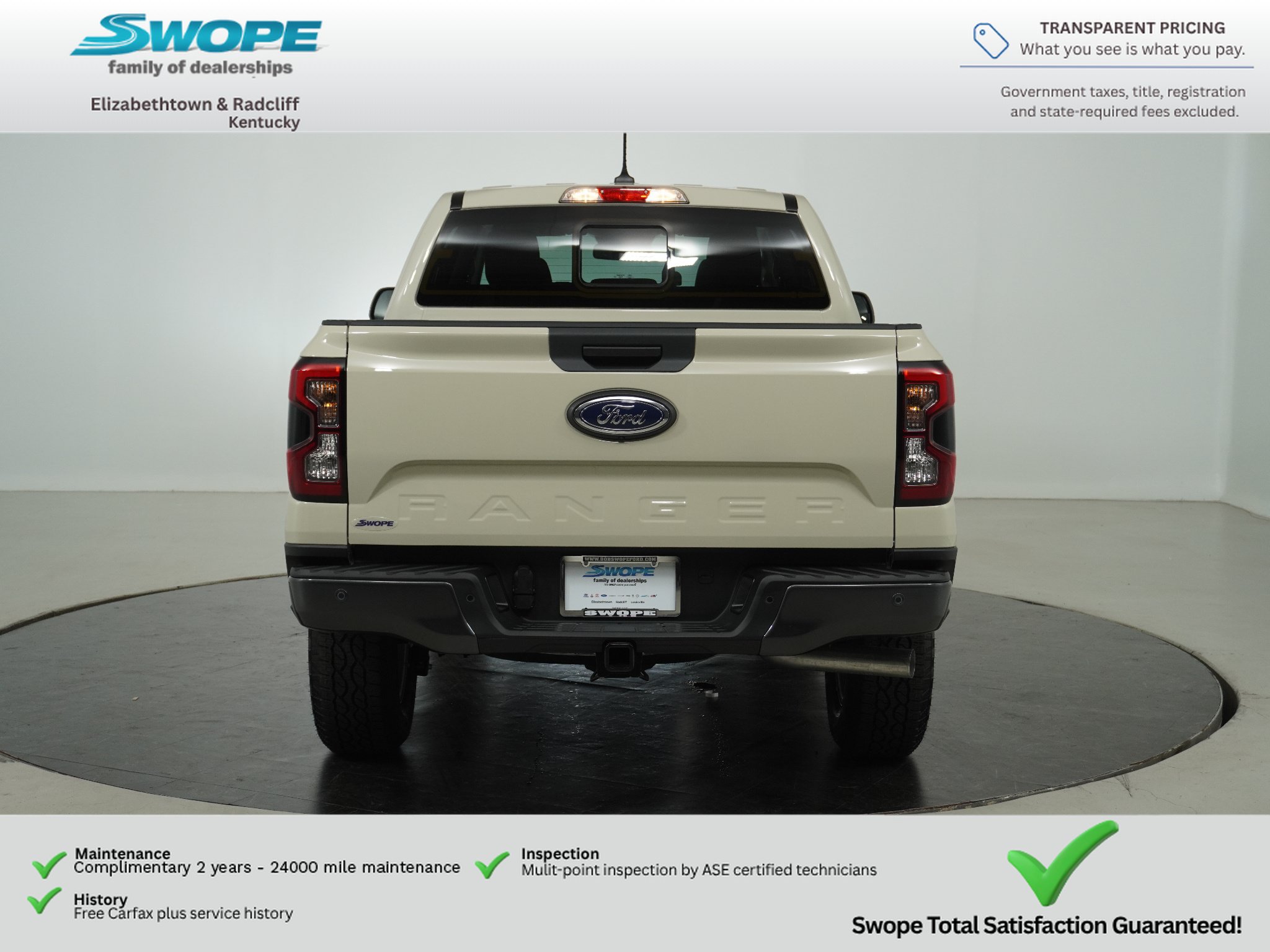 New 2026 Ford Ranger XLT w/ Equipment Group 301A High AWD/4WD image 3