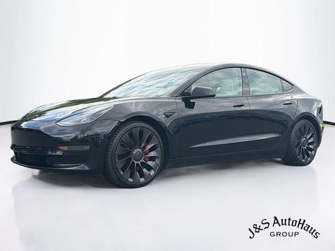 Used 2021 Tesla Model 3 Performance AWD/4WD image 3