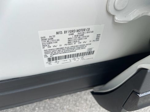 Used 2022 Ford Explorer ST-Line RWD image 33