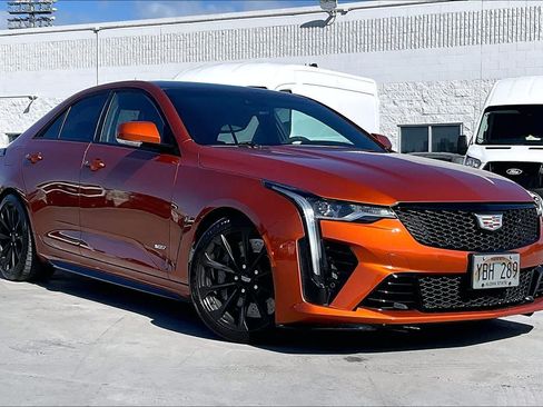 Used 2022 Cadillac CT4 V Blackwing w/ Technology Package RWD image 21