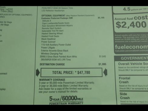 New 2025 Jeep Grand Cherokee Altitude image 22