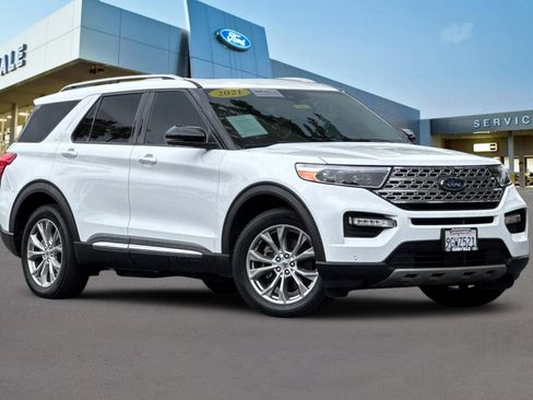 Certified 2021 Ford Explorer Limited w/ Equipment Group 301A AWD/4WD image 2