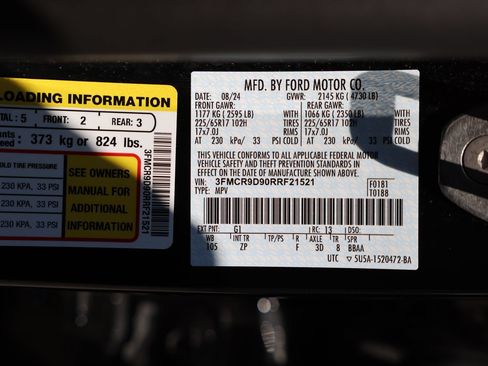 Used 2024 Ford Bronco Sport Badlands w/ Premium Package AWD/4WD image 43