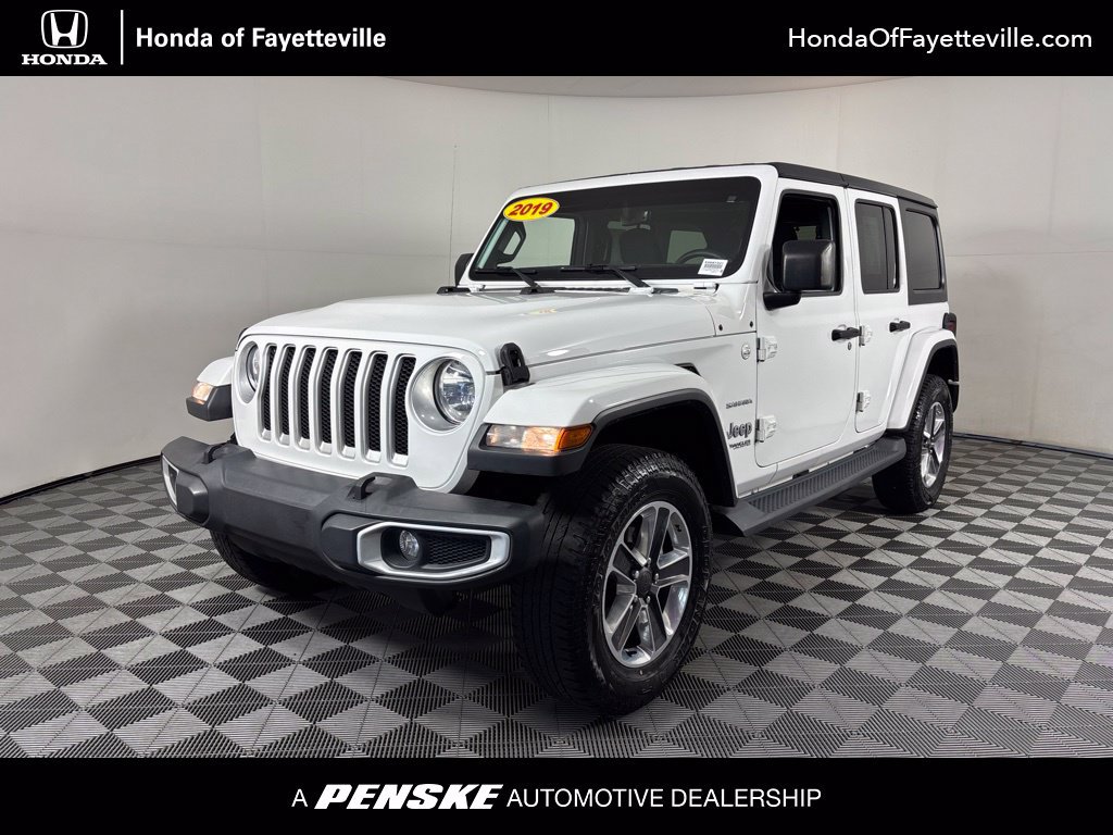 Used 2019 Jeep Wrangler Unlimited Sahara AWD/4WD image 1