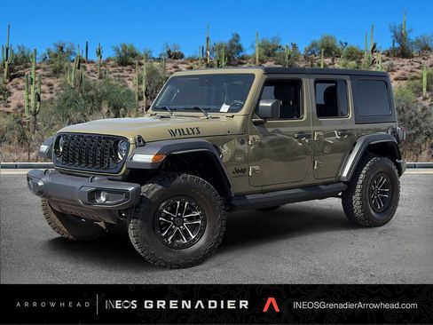 Used 2025 Jeep Wrangler Unlimited Sport AWD/4WD image 1