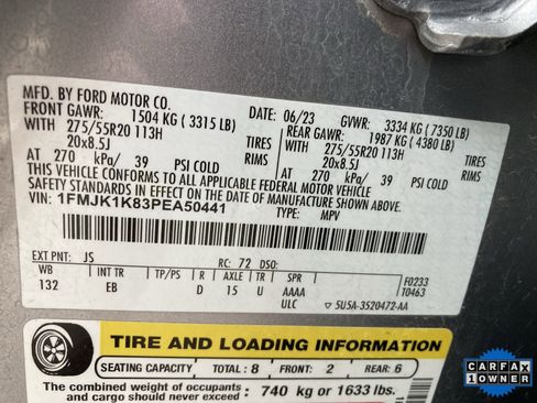 Used 2023 Ford Expedition Max Limited image 57