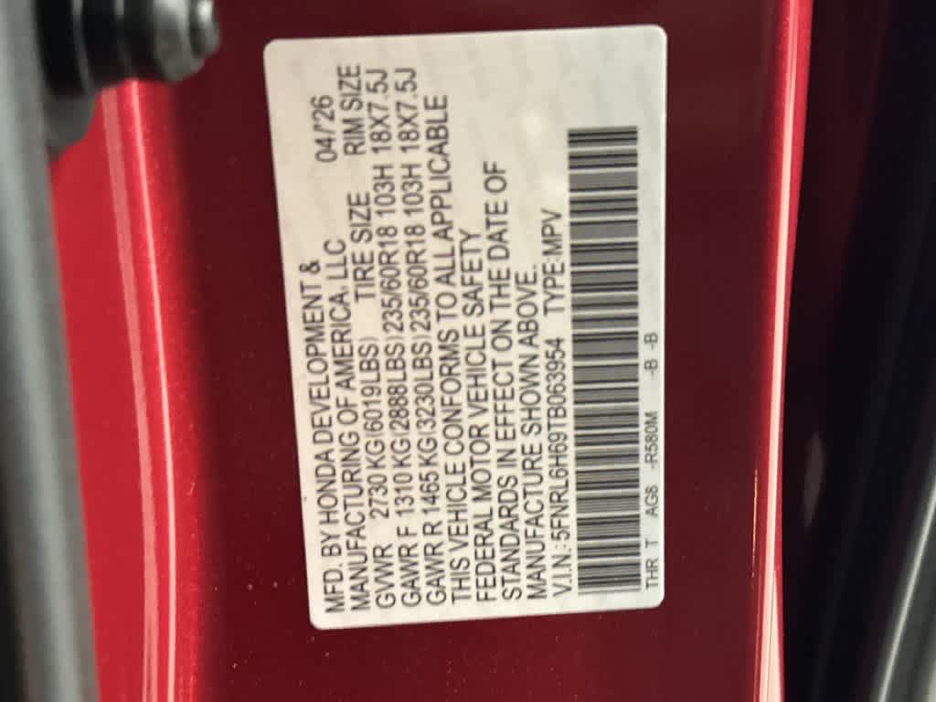 New 2026 Honda Odyssey EX-L image 28