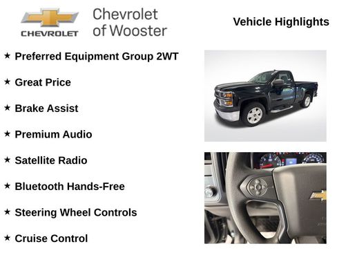 Used 2014 Chevrolet Silverado 1500 W/T AWD/4WD image 2
