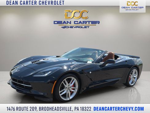 Used 2015 Chevrolet Corvette Stingray Convertible w/ 3LT Preferred Equipment Group RWD image 1