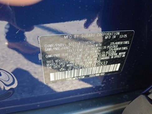 New 2026 Subaru Outback Limited AWD/4WD image 17