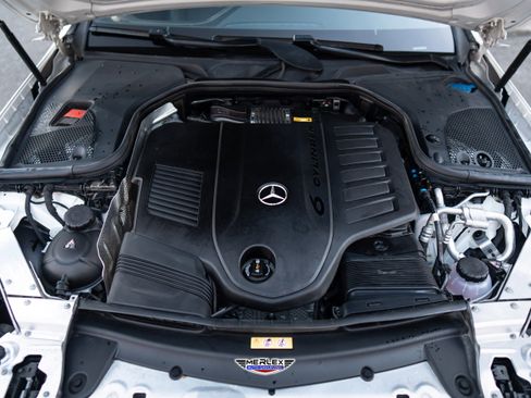 Used 2021 Mercedes-Benz E 450 4MATIC Coupe w/ AMG Line image 46
