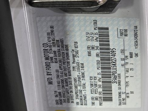 Used 2019 Ford Fusion SE image 36