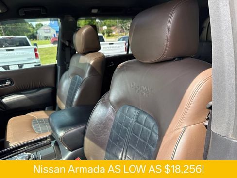 Used 2018 Nissan Armada Platinum w/ Captain Seat Package AWD/4WD image 21