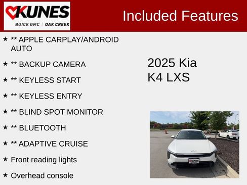 Used 2025 Kia K4 FWD image 2
