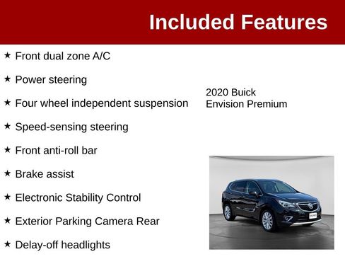 Used 2020 Buick Envision Premium AWD/4WD image 4