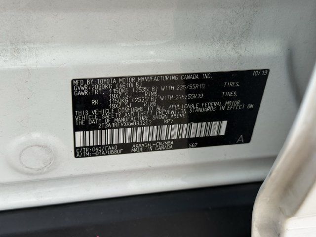 Used 2019 Toyota RAV4 XLE Premium w/ Cold Weather Package AWD/4WD image 35