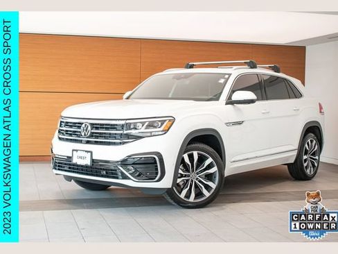 Used 2023 Volkswagen Atlas Cross Sport SEL Premium R-Line AWD/4WD image 1