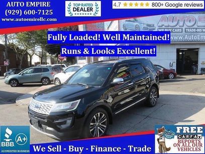 Used 2017 Ford Explorer Platinum