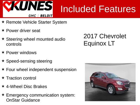 Used 2017 Chevrolet Equinox LT w/ Convenience Package FWD image 3