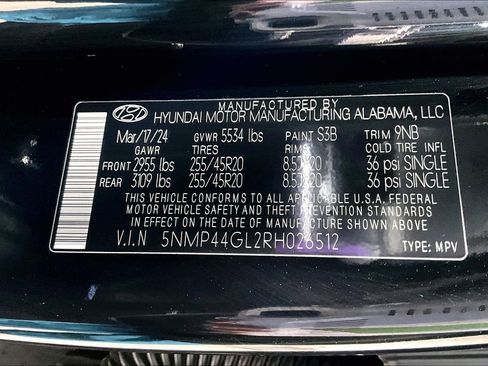 Used 2024 Hyundai Santa Fe Limited image 44