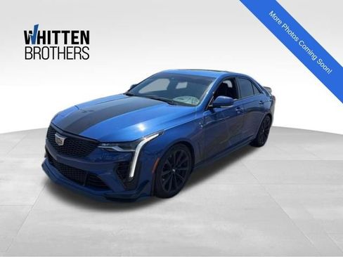 Used 2022 Cadillac CT4 V Blackwing w/ Carbon Fiber 1 Package RWD image 1