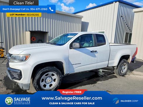 Used 2021 Chevrolet Colorado W/T w/ WT Convenience Package image 1