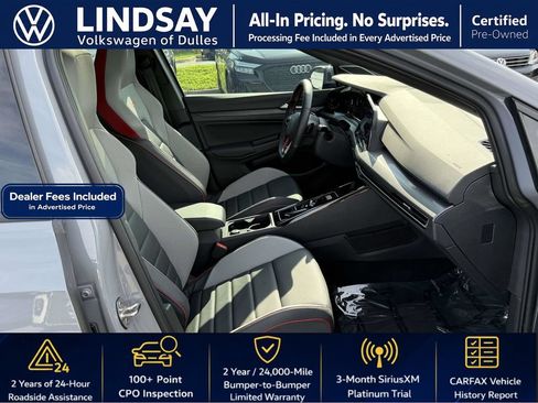 Used 2023 Volkswagen GTI SE w/ SE Leather Package FWD image 13