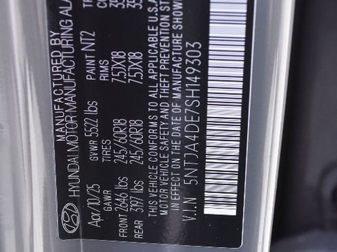 New 2025 Hyundai Santa Cruz SE image 31