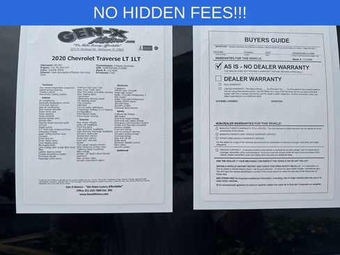 Used 2020 Chevrolet Traverse LT image 10