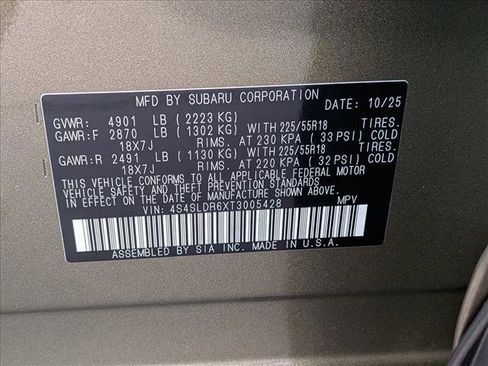 Certified 2026 Subaru Forester Limited AWD/4WD image 25