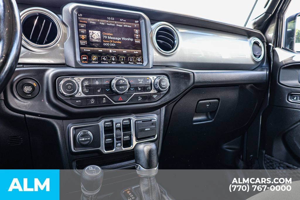 Used 2021 Jeep Wrangler Unlimited Sahara w/ Uconnect 4C Nav & Sound Group AWD/4WD image 36